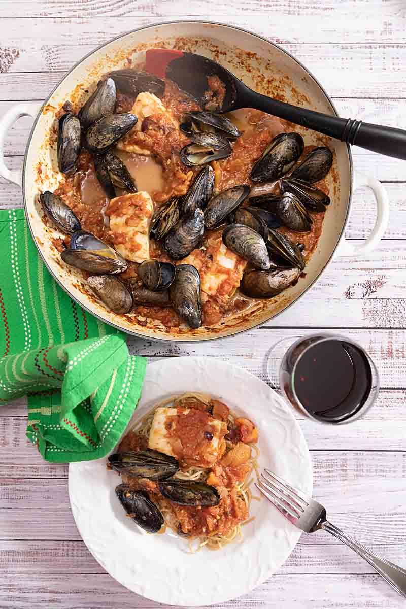 Seafood Pasta Puttanesca – Art of Natural Living