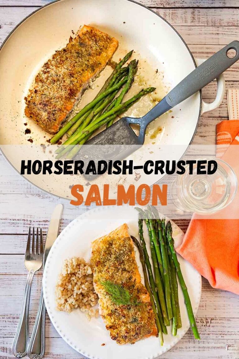 Horseradish Crusted Salmon with Asparagus Art of Natural Living