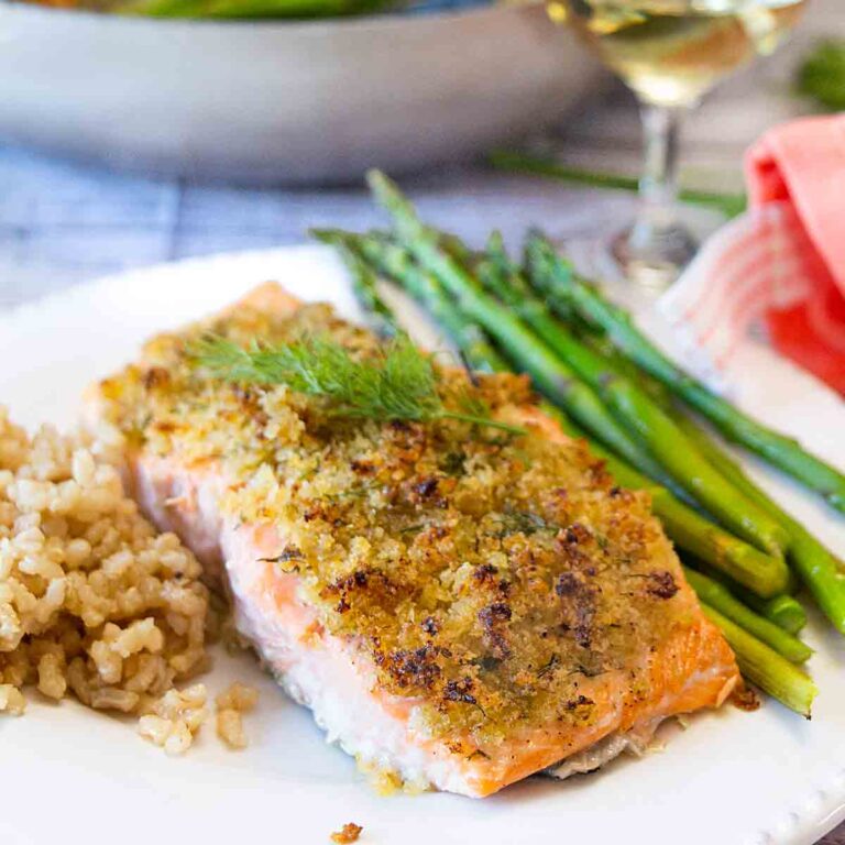 Horseradish Crusted Salmon