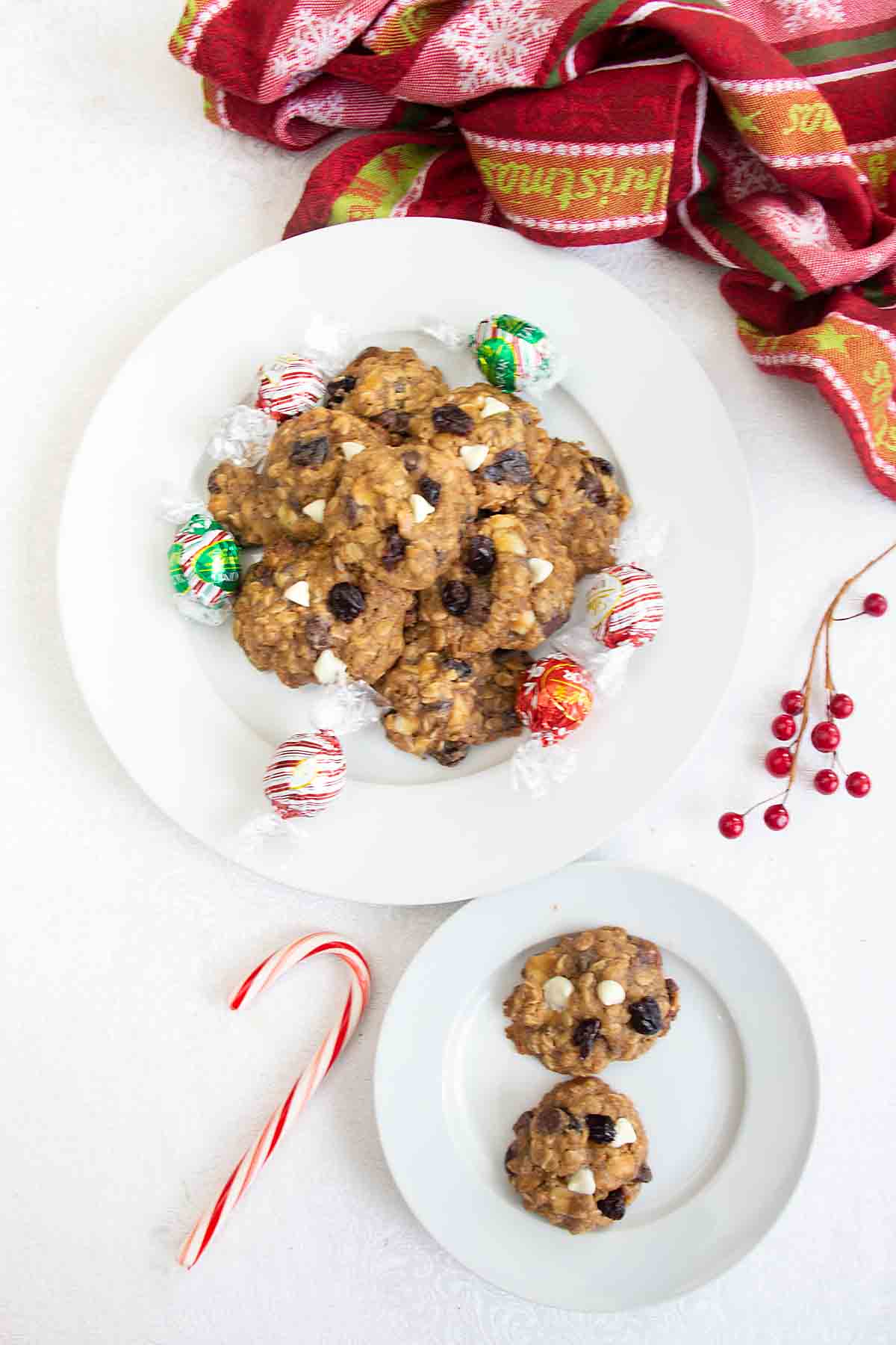 Cranberry White Chocolate Cookies in a Pint Jar - Free Printable