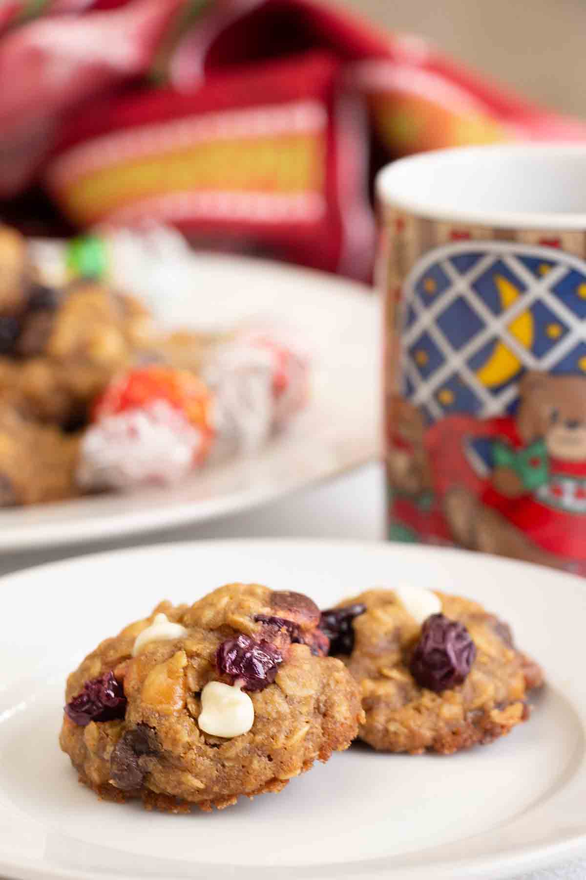 Cookie Mix In a Jar: White Chocolate Cranberry Cookies