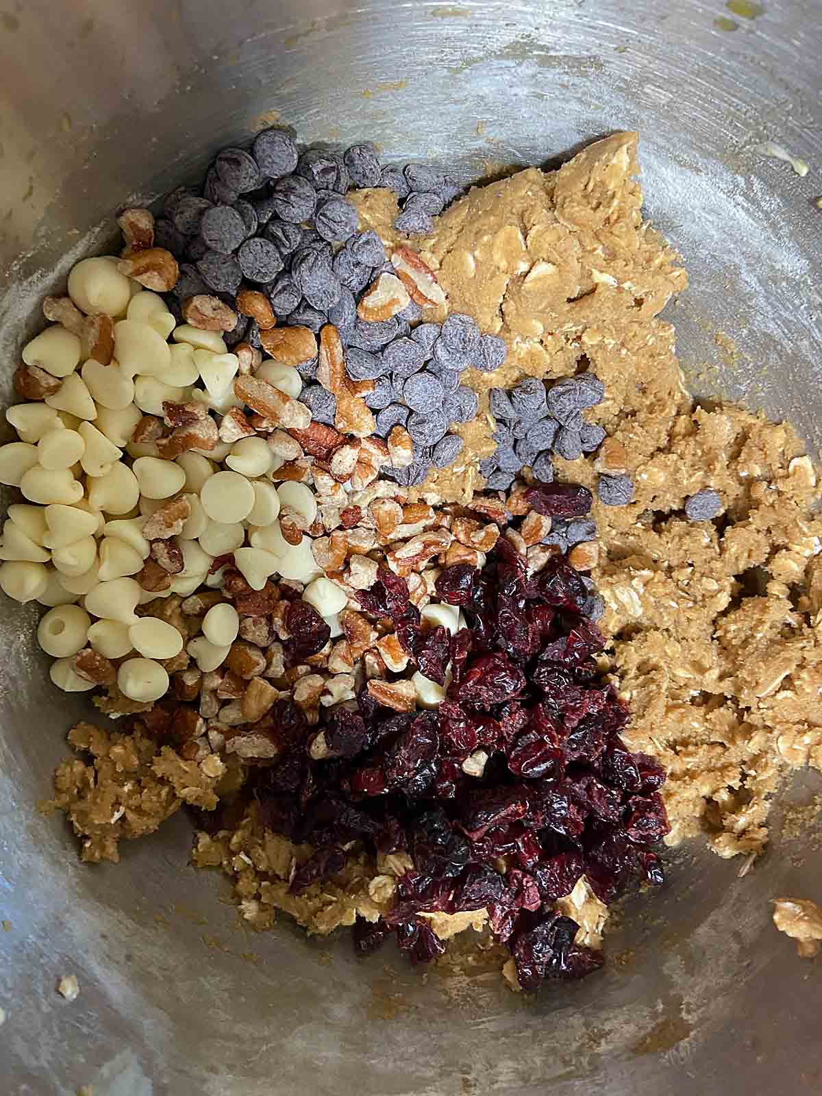 Cranberry White Chocolate Oatmeal Cookies In A Jar - Suburban