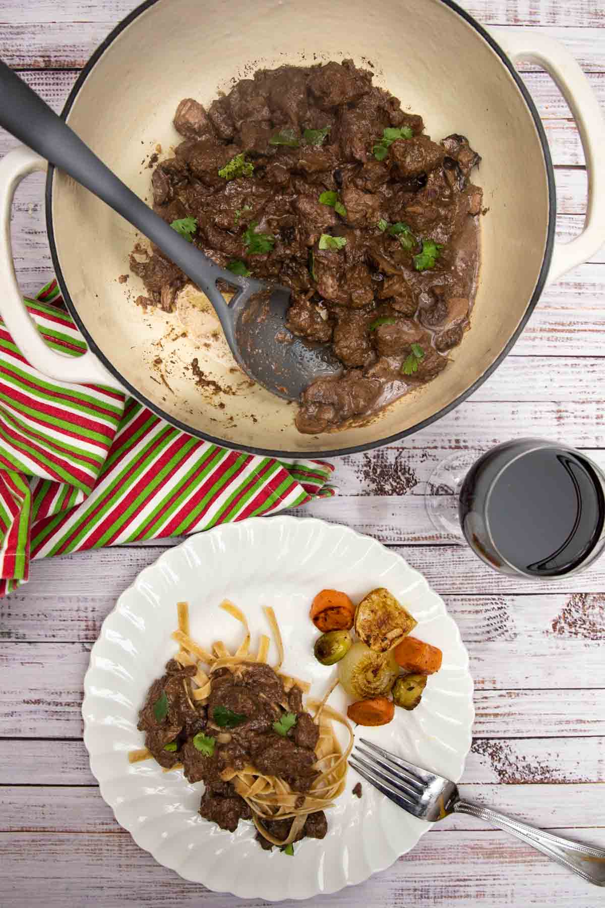 Slow Cooker Beef Tips with Mushroom Gravy