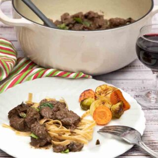 With tender beef in a flavorful mushroom gravy, served over noodles or mashed potatoes, Slow Cooker Beef Tips makes Sunday dinner easy!