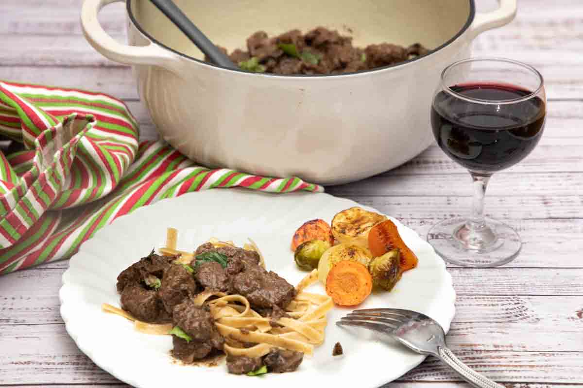 Slow Cooker Beef Tips with Mushroom Gravy