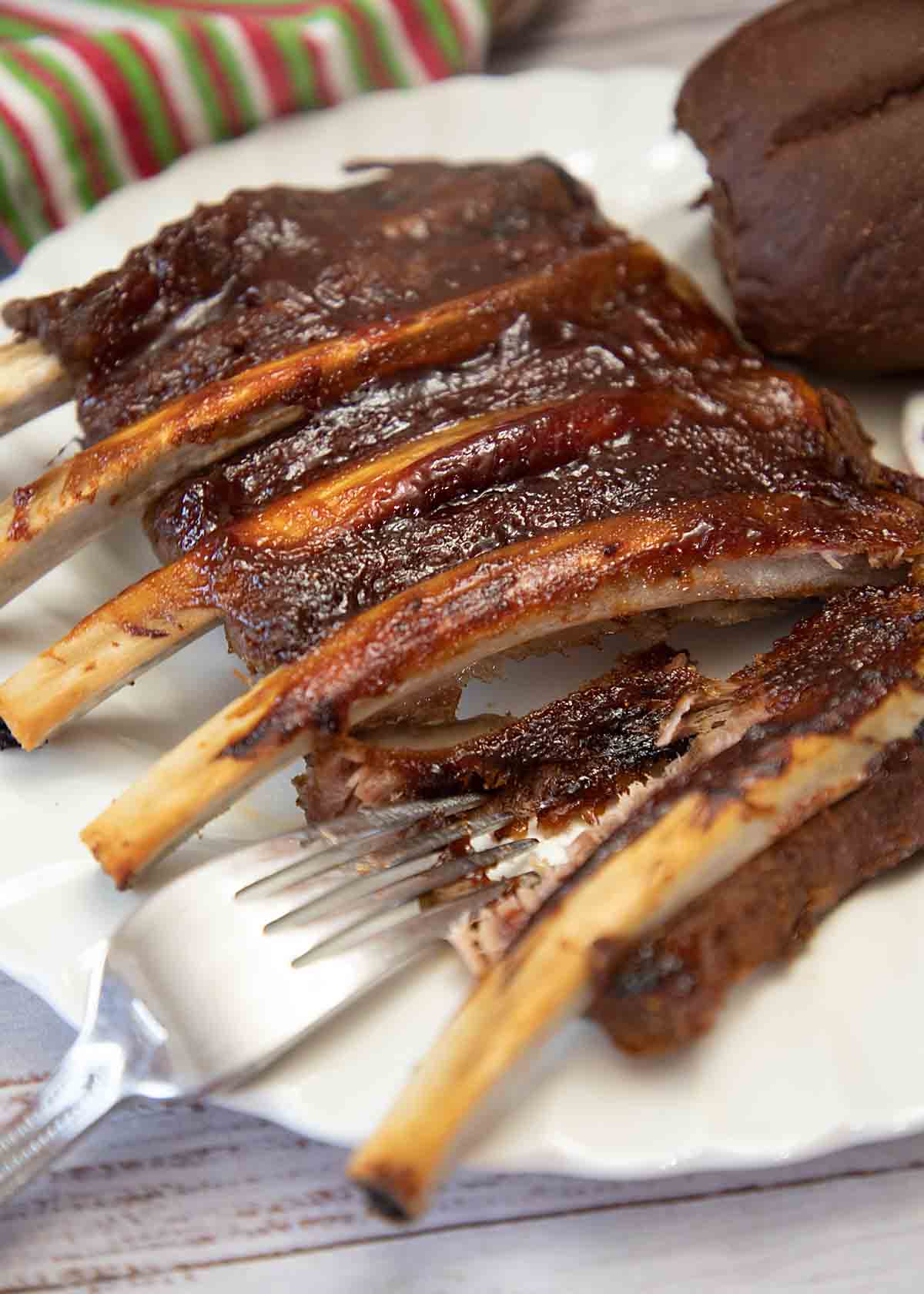 Dutch oven clearance baby back ribs