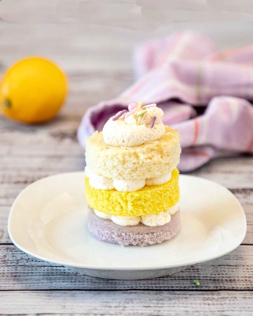 Lemon Lavender Ombre Cake – Art of Natural Living