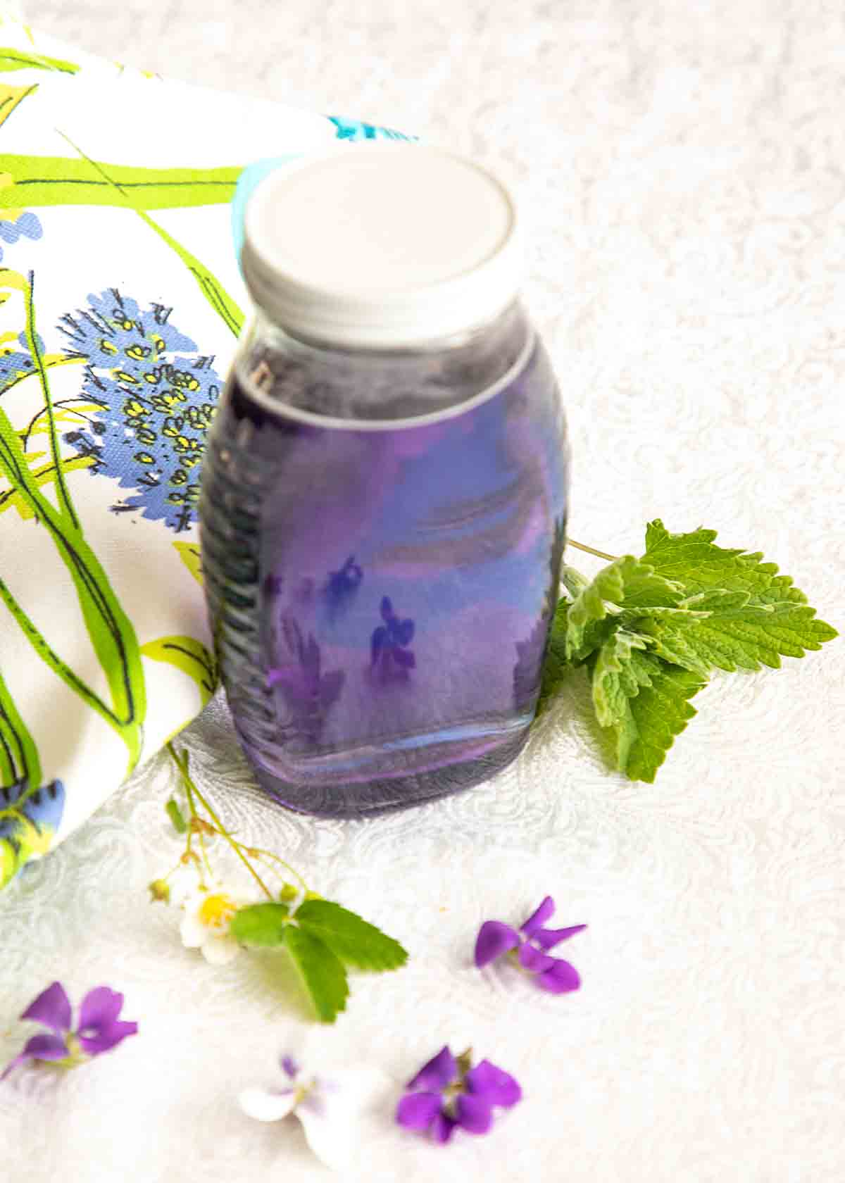 Easy Wild Violet Syrup Art Of Natural Living