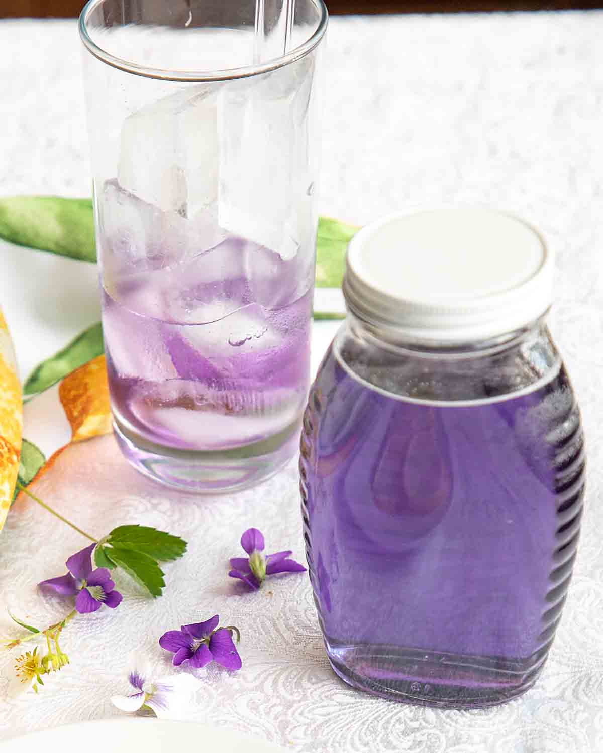 Violet syrup - Online French delicatessen