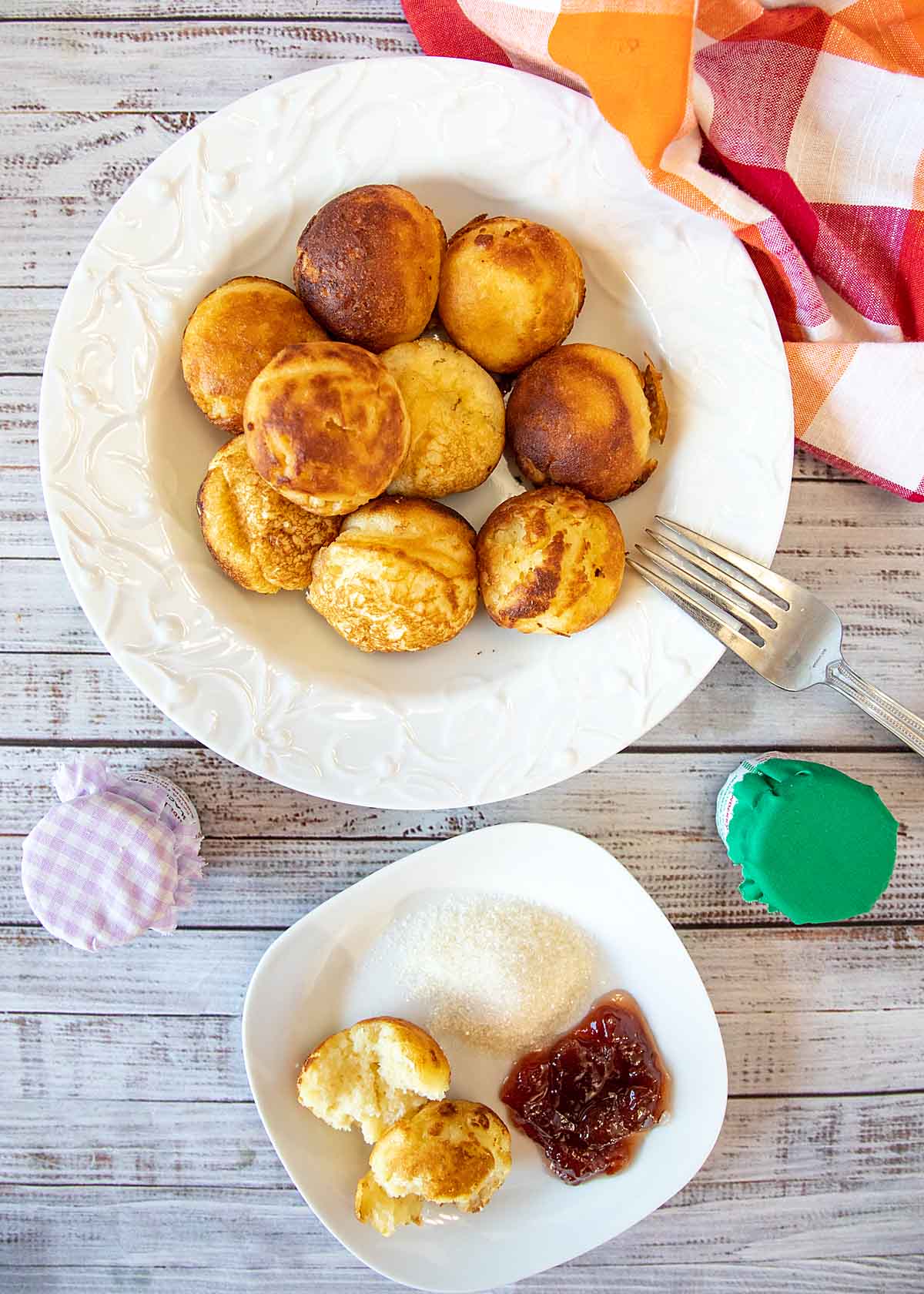 Aebleskiver (Danish Pancake Balls) - The Daring Gourmet