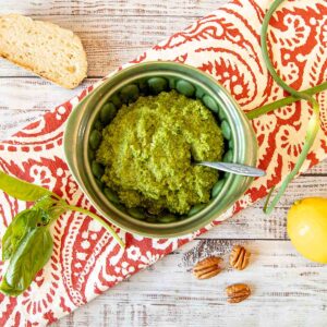 Garlic Scape Pesto