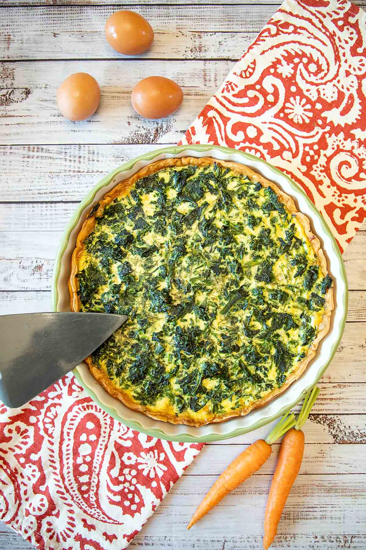 Spinach Feta Quiche Art Of Natural Living   Spinach Feta Quiche 03 