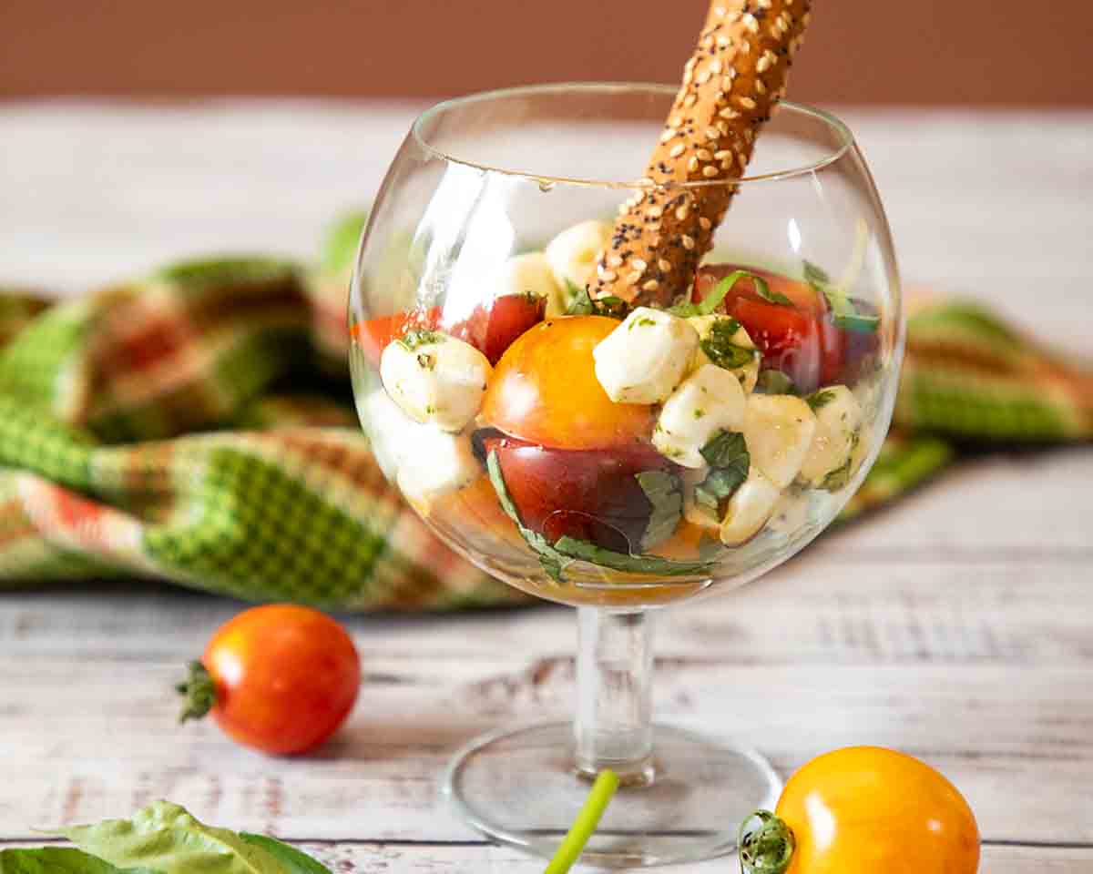 Cherry Tomato Caprese