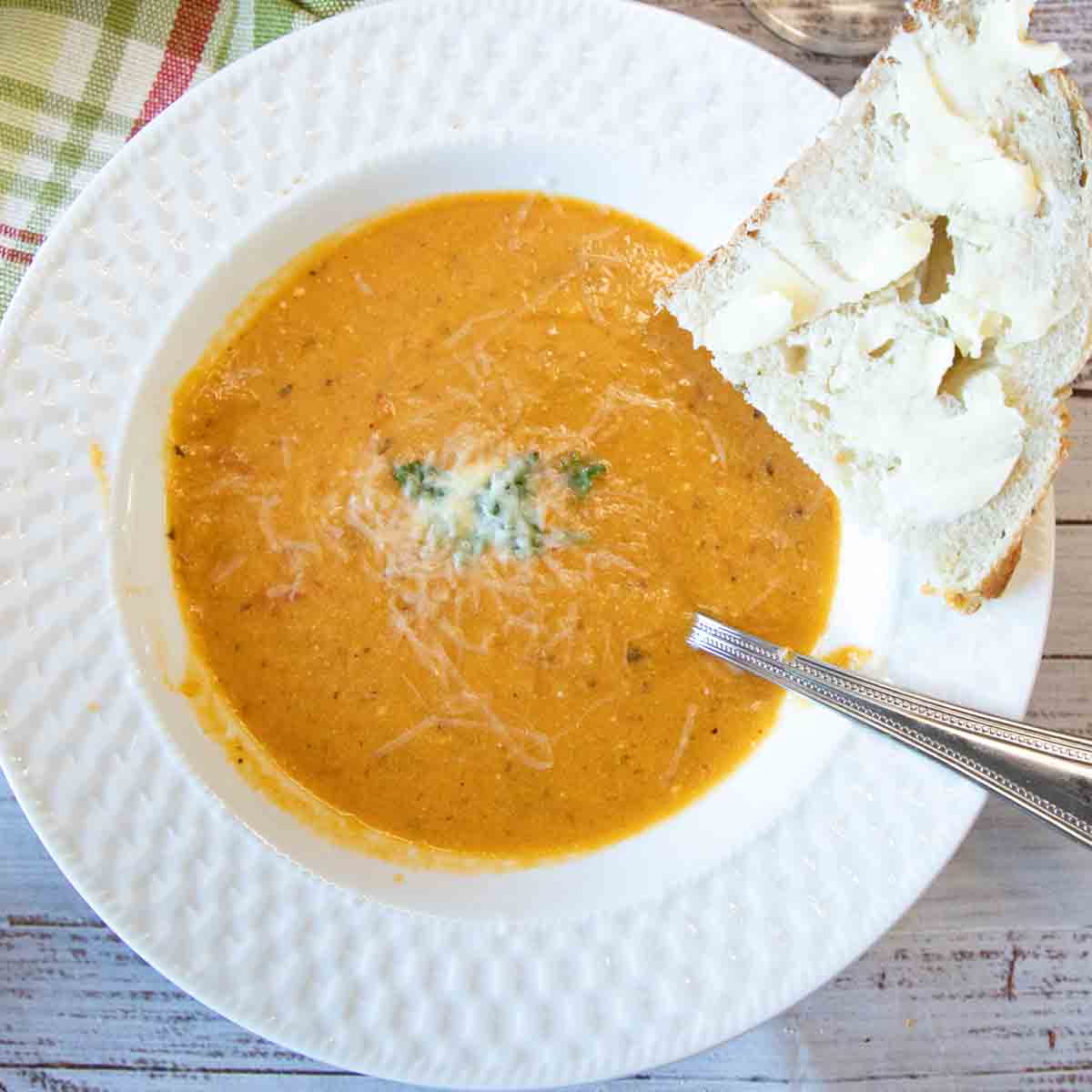 Tomato Parmesan Soup