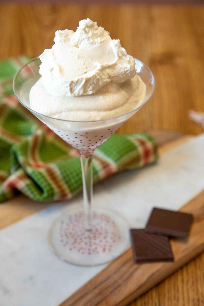 Brandy Alexander with Ice Cream Art of Natural Living