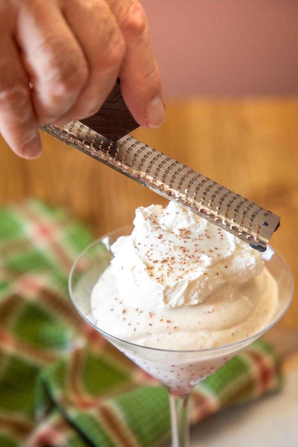 Brandy Alexander with Ice Cream Art of Natural Living