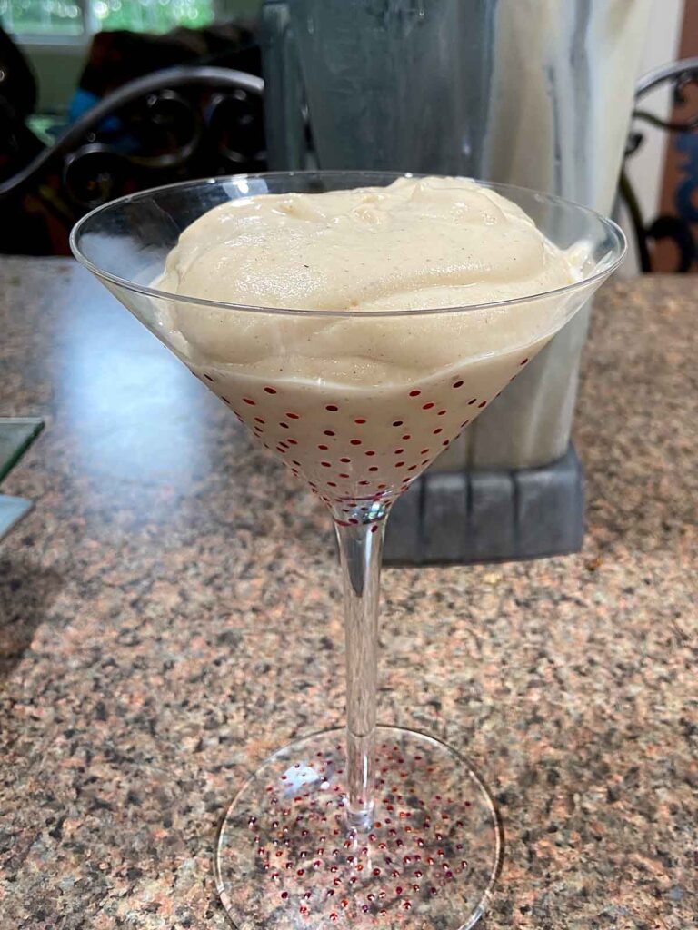 Brandy Alexander with Ice Cream Art of Natural Living