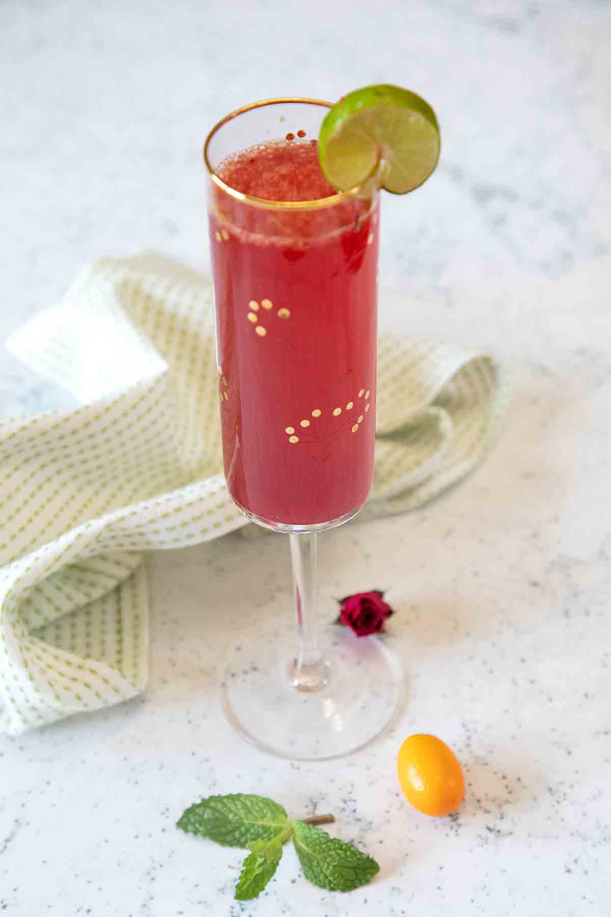 blood orange mimosa