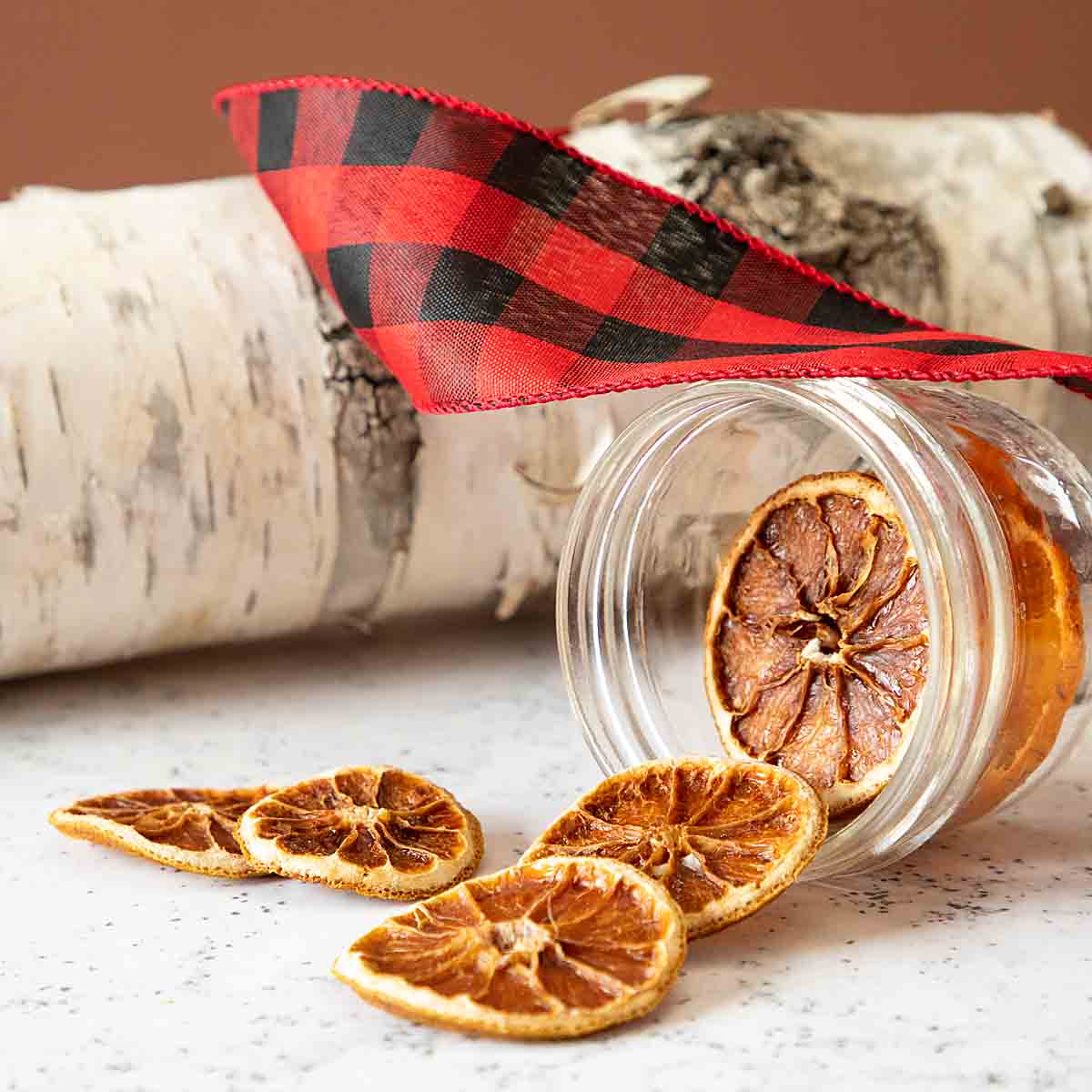 50 Dried Dehydrated Orange Slices - Primitive Farmhouse Decor For Potpourri