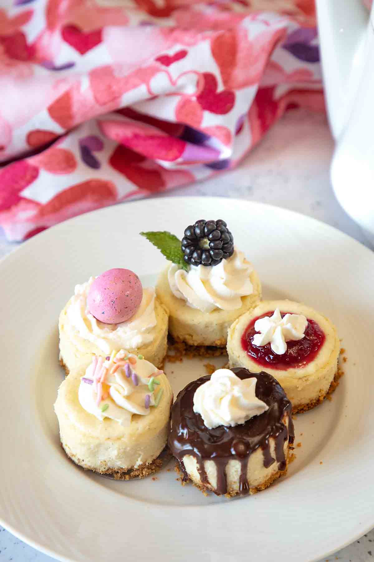 3-Step Mini Cheesecakes