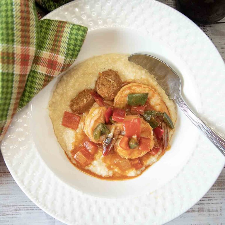 Cajun Shrimp and Grits