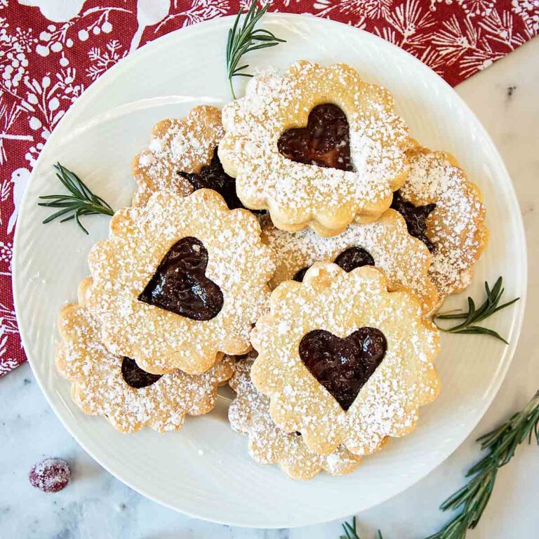 Linzer Cookies