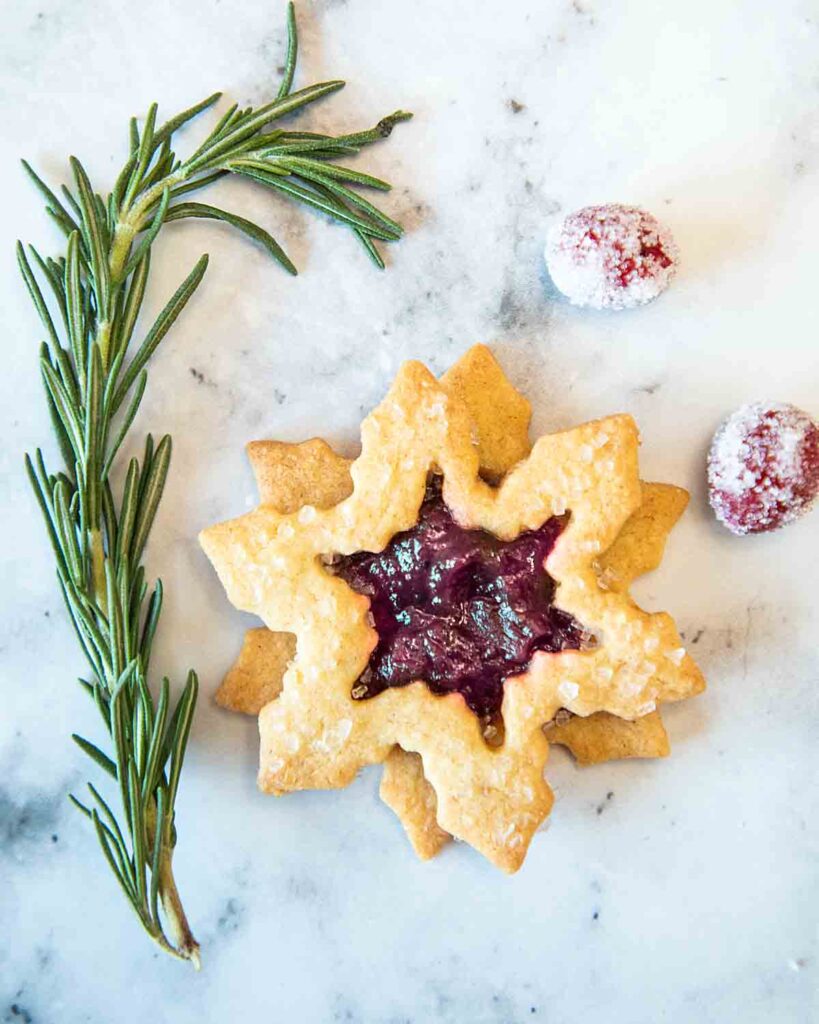Festive Linzer Cookies – Art of Natural Living