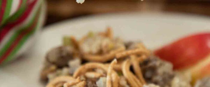 Chow Mein, Hamburger Rice Hotdish (Casserole)