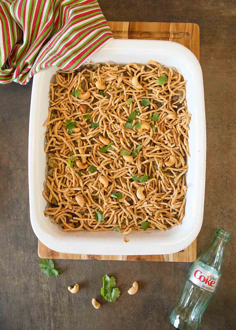 Chow Mein, Hamburger Rice Hotdish (Casserole) Art of Natural Living