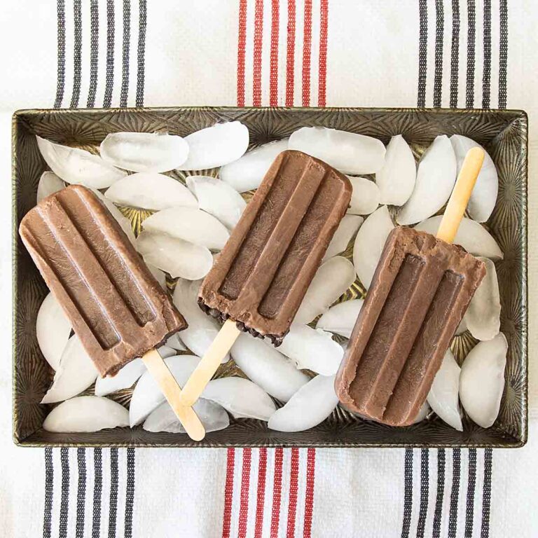 Homemade Fudgesicle