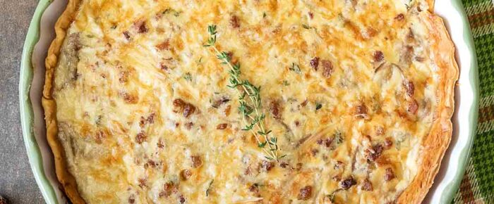 Caramelized Onion Quiche