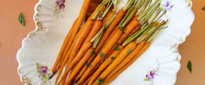 Whole Honey Roasted Carrots