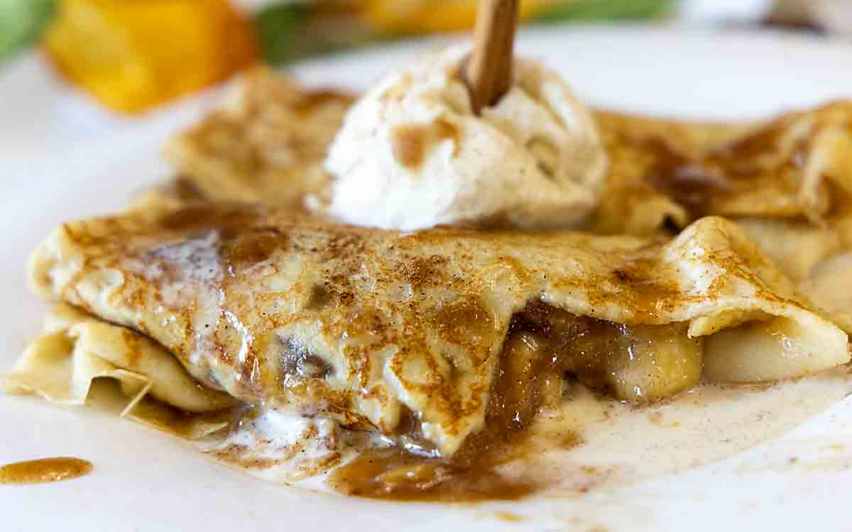 Banana Crepes