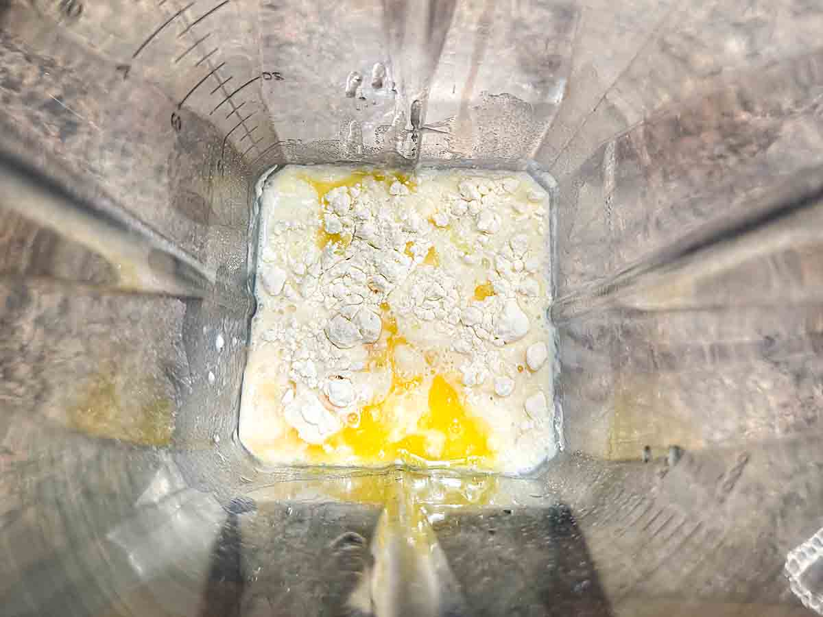 blend crepe batter in blender