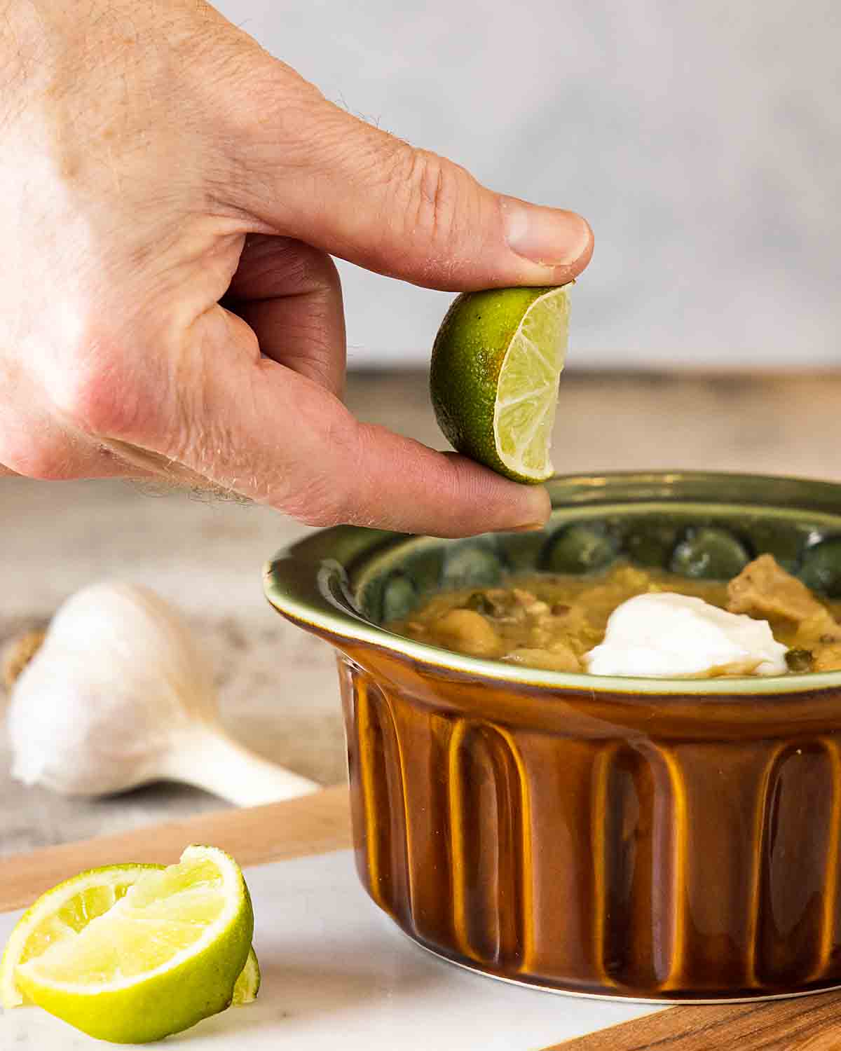 squeeze lime
