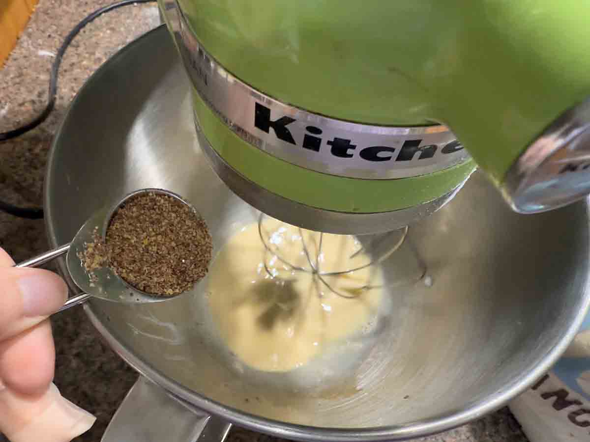 put ingredients in bowl