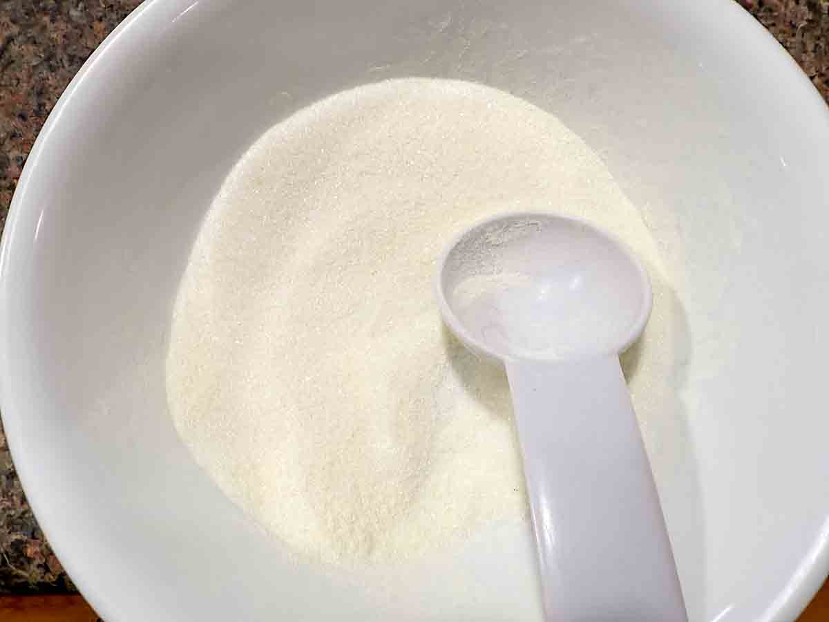 mix dry ingredients