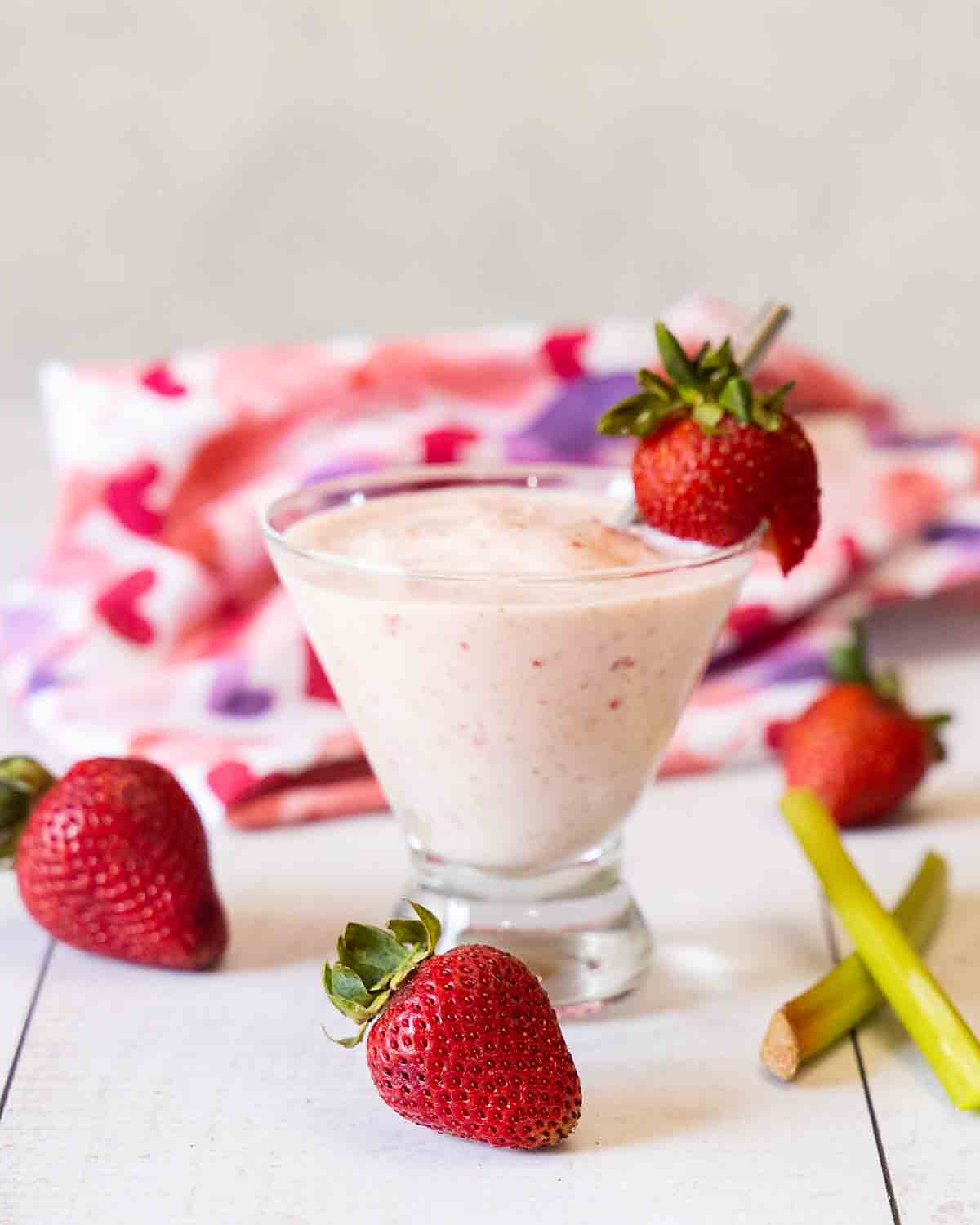 Strawberry Rhubarb Smoothie