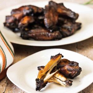 how to cook marinated chicken wings in the oven