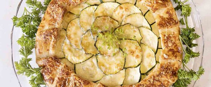 Savory Zucchini Galette
