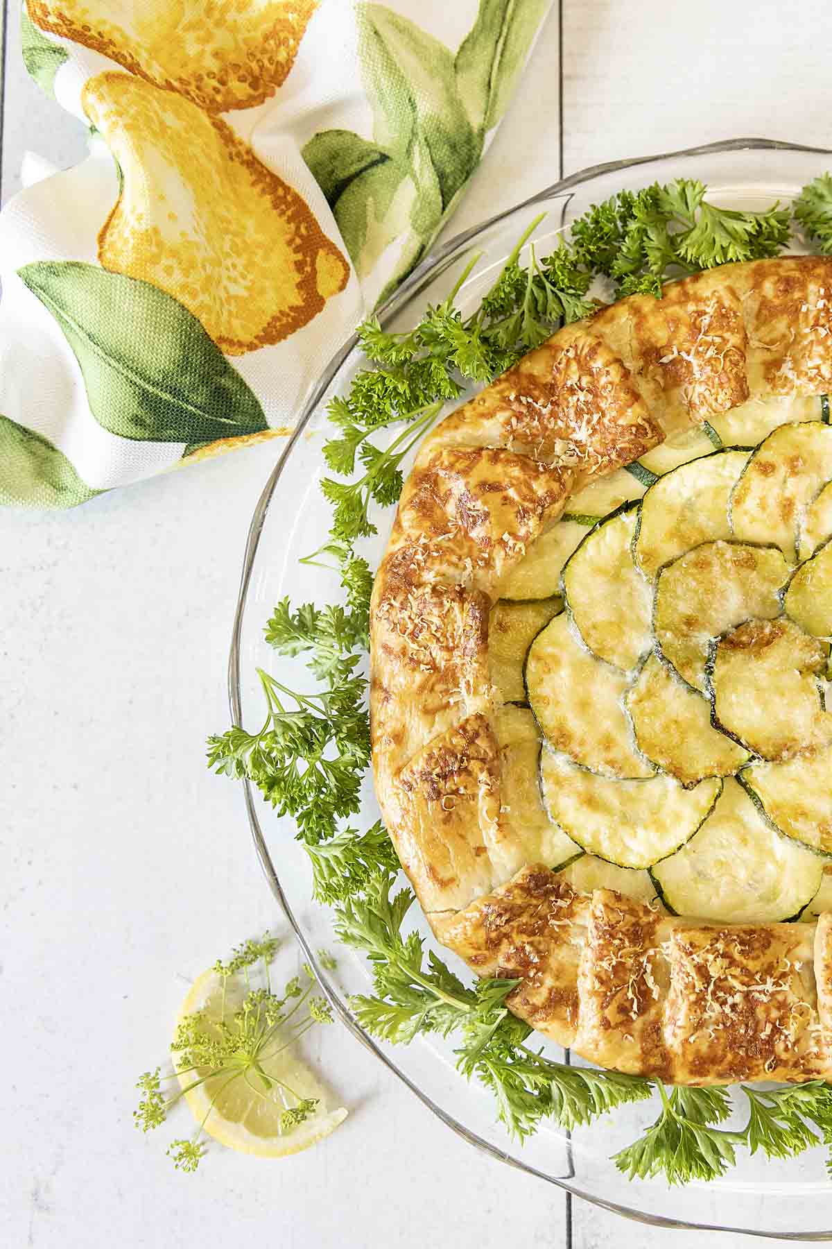 zucchini gallete (half)