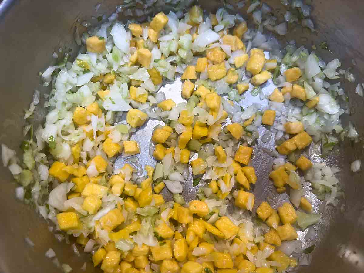 simmer veggies