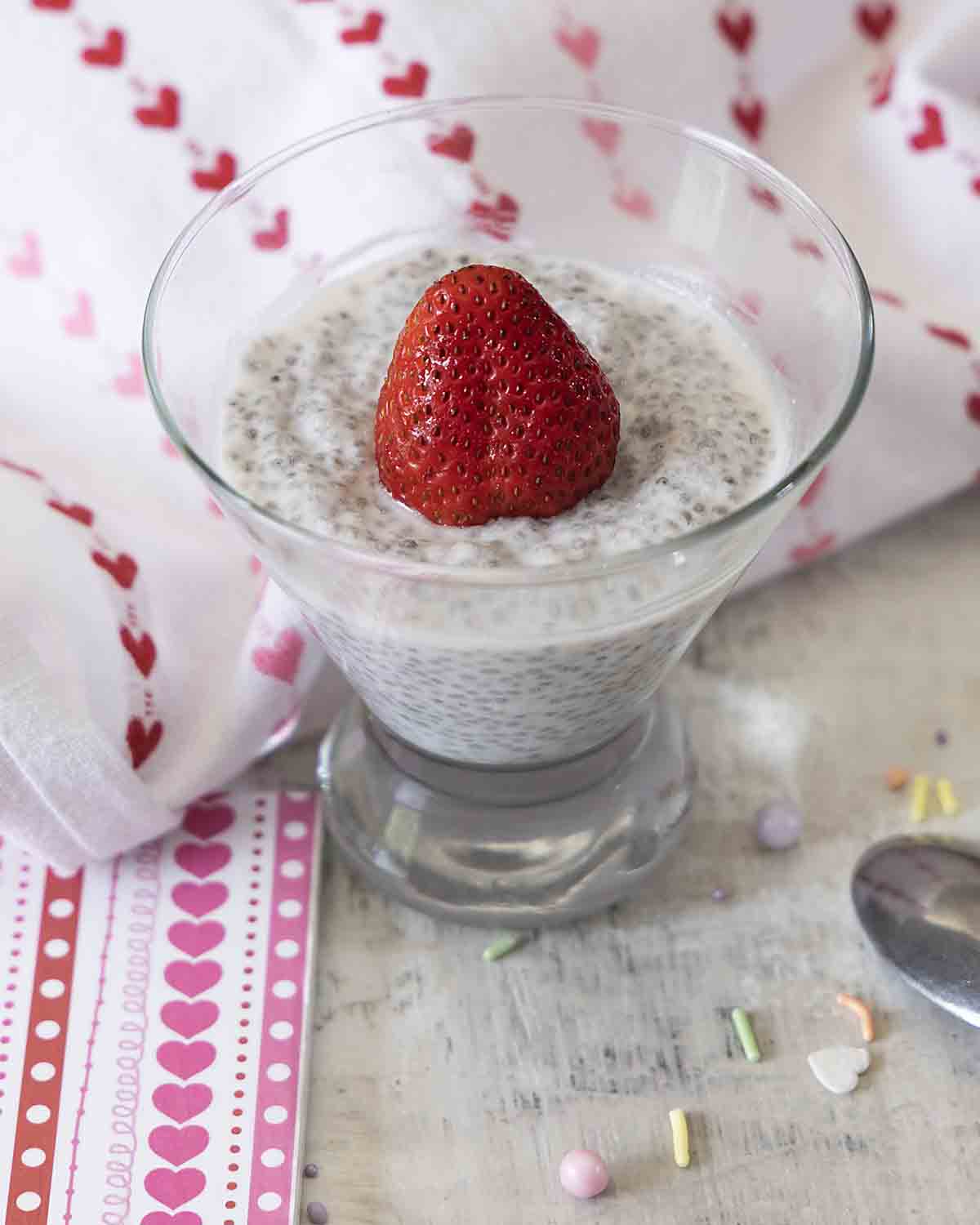 coconut chia pudding