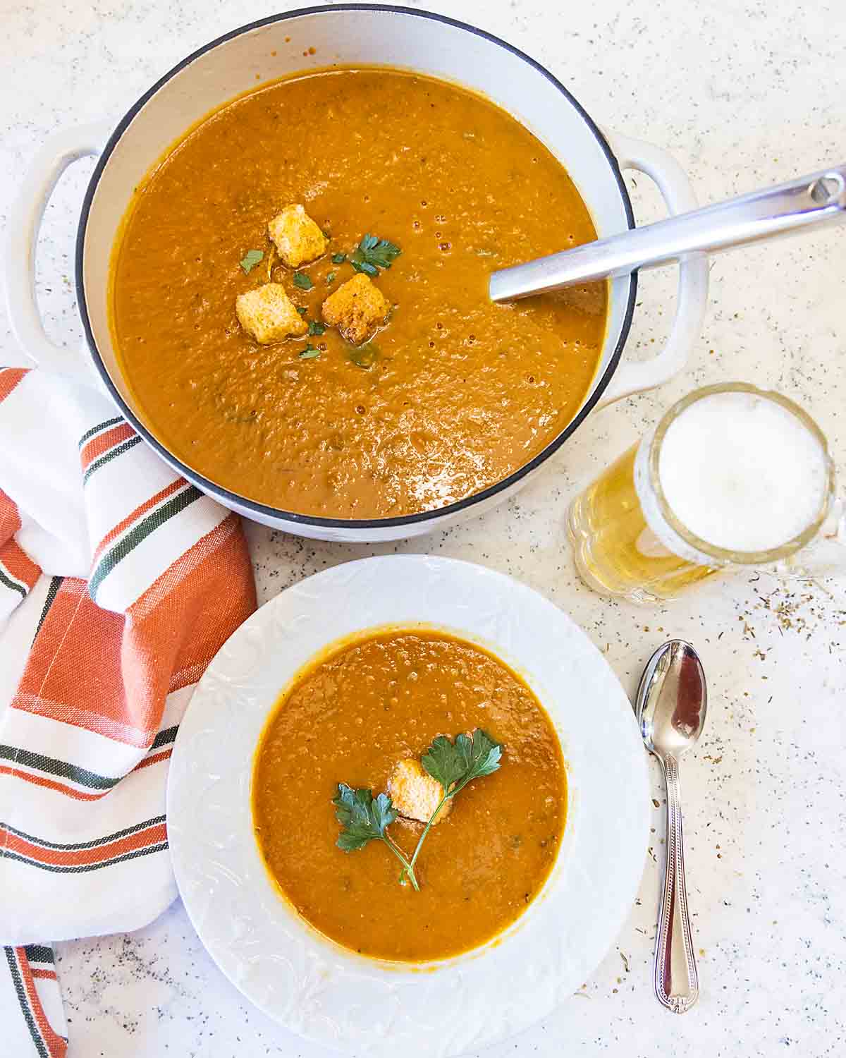 Tomato Butternut Soup