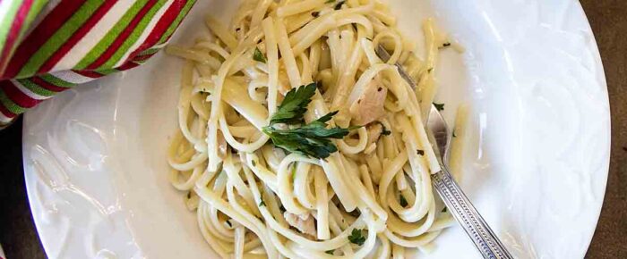 Linguine with Clam Sauce