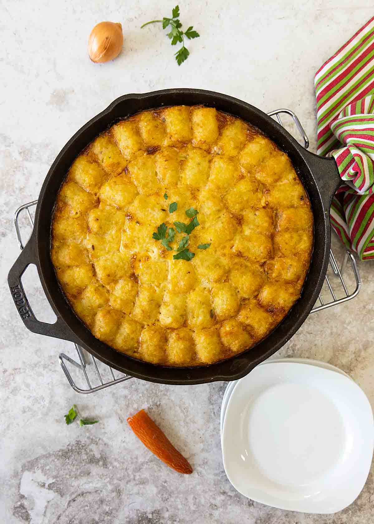 Tater Tot Breakfast Casserole