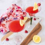 Raspberry Lemon Drop Martini
