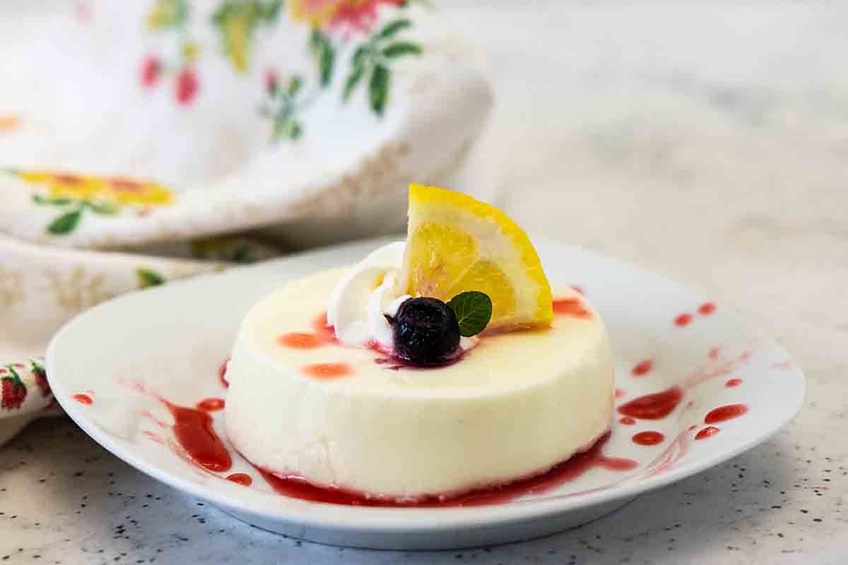 Lemon Panna Cotta