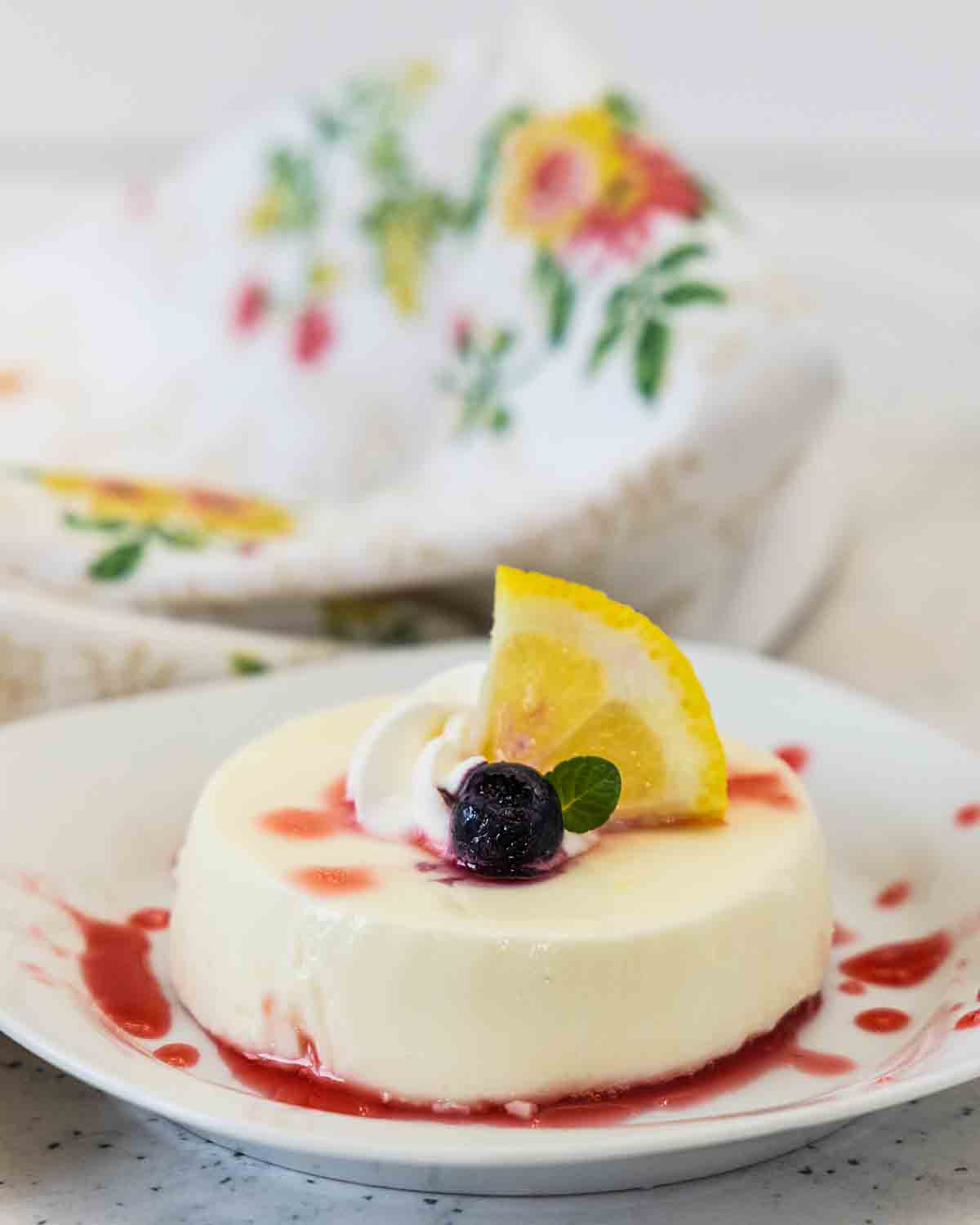 Lemon Panna Cotta