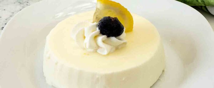 Lemon Panna Cotta